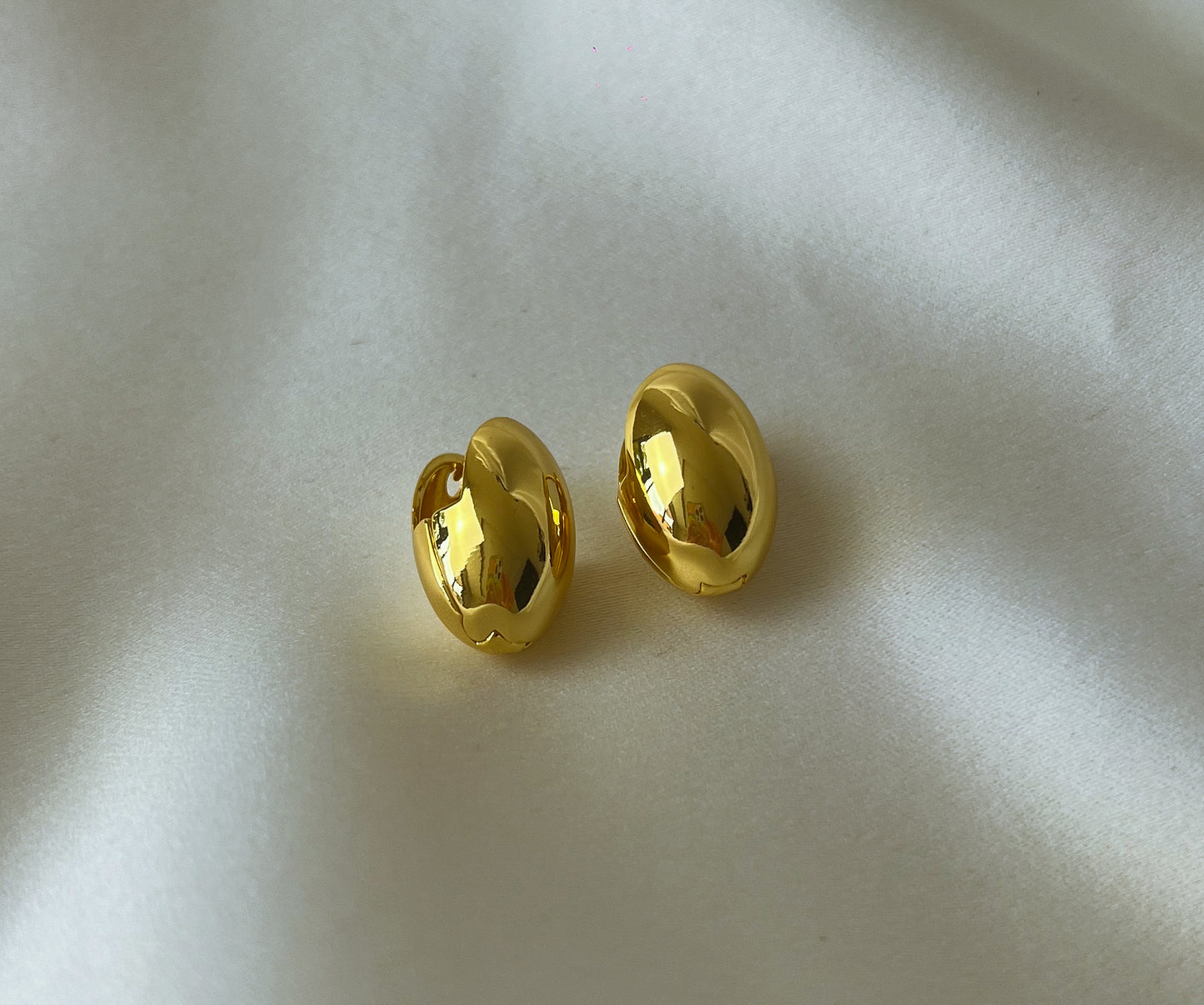 Aretes Ovalados dorado