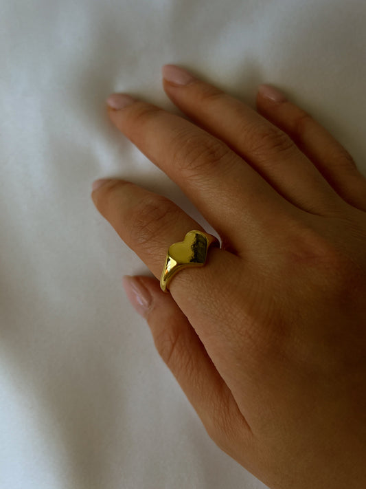 Anillo corazón